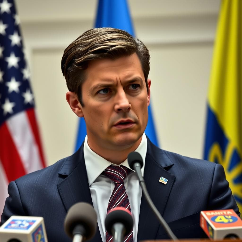 우크라이나 대통령, 미국 대표단의 키예프 방문 실패에 대해 '불경'이라 비판