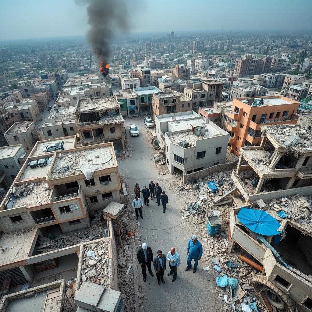 가자지구 복구 비용 500억 달러 이상으로 추산
